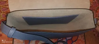 Borsa tracolla Longchamp blu nuova