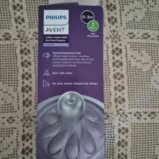 Philips Avent Biberon Flusso Lento + Ciuccio