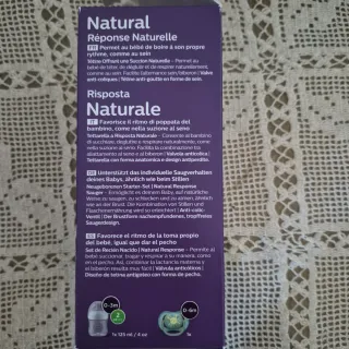 Philips Avent Biberon Flusso Lento + Ciuccio