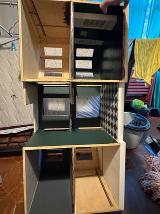 Fascinate proyecto de casa de muñecas escala 1:12