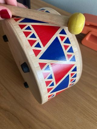 Tambor de madera PlanToys