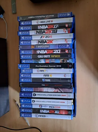 PS4 Juegos Varios (NBA, FIFA, PES, Call of Duty)