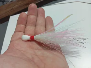 Bucktail Jig Banana 14g Rosa