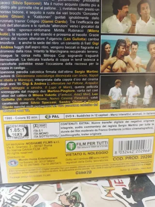 Mezzo Destro Mezzo Sinistro DVD Film Commedia