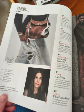 REVISTA EL PAIS SEMANAL NUM.2561 LUIS TOSAR