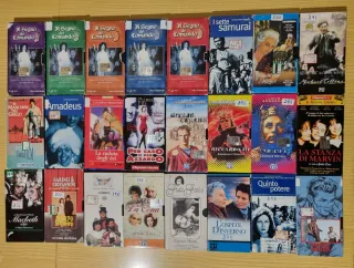 VHS Film, opere e documentari Italiani e Stranieri