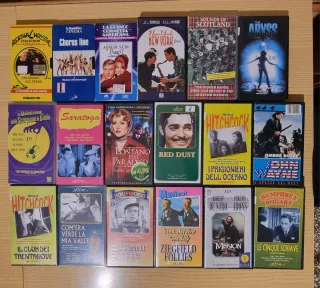 VHS Film, opere e documentari Italiani e Stranieri