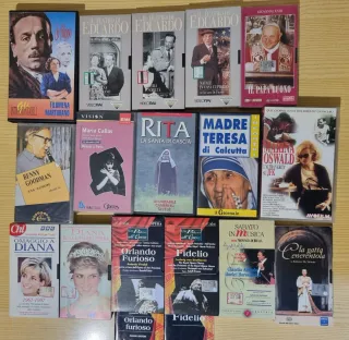 VHS Film, opere e documentari Italiani e Stranieri