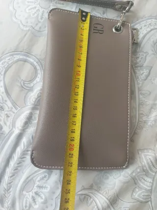 Cartera de mano Georges Rech GR color bisón