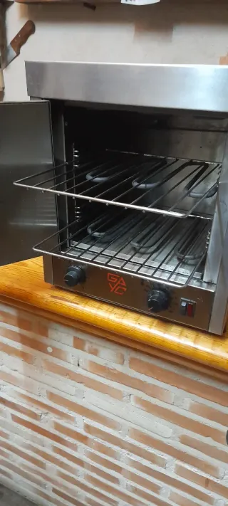 Mini horno industrial