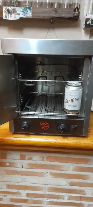 Mini horno industrial