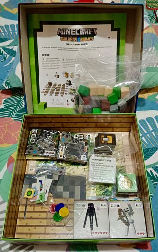 Minecraft Builders & Biomes Juego de Mesa