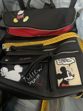 Mochila Desigual Mickey Mouse Edición Especial