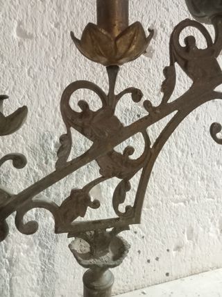 +200 AÑOS CANDELABRO BRONCE GRANDE B E