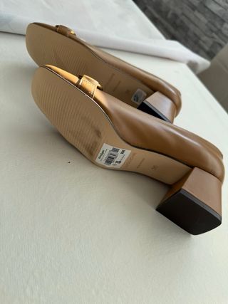 Zapatos de piel marrones Latouche