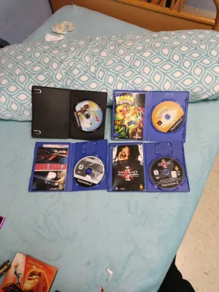 Lote 4 Juegos PS2: Shinobido, Road Rage 3, DBZ, Cr