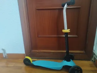 Patinete infantil 3 ruedas azul