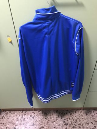 Sudadera Jack & Jones cremallera azul