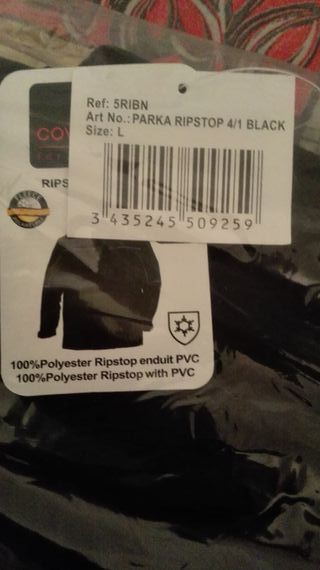 Parka Coverguard Ripstop Talla L