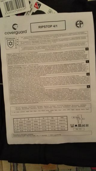 Parka Coverguard Ripstop Talla L