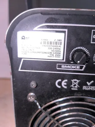 Máquina de Niebla con Líquido 5L