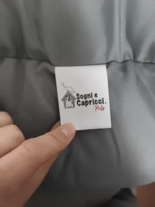 Cama para gato/perro suave gris