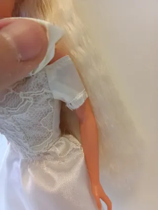 Muñeca de Novia Vestido Blanco