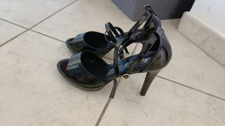 Scarpe con tacco Mix Feel nere Tg 41