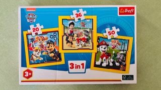Puzzles Patrulla Canina 3 en 1