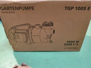 Bomba de agua TGP 1005 E