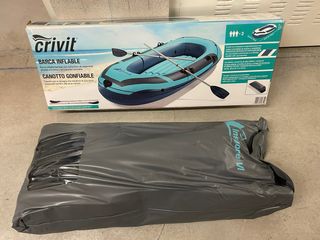 Barca inflable Crivit 3 plazas sin usar