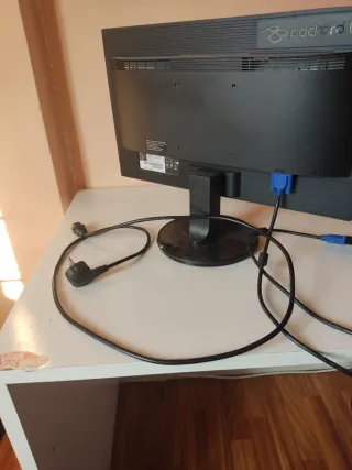 Monitor Packard Bell 19 + Adaptador VGA