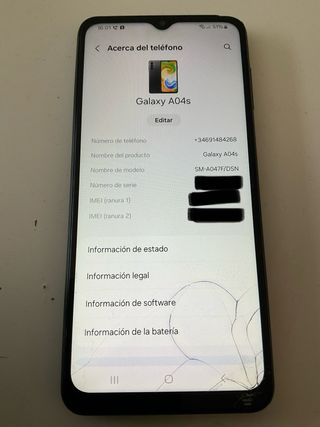 Samsung A04s para piezas