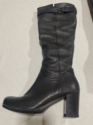 Botas altas Geox piel negras