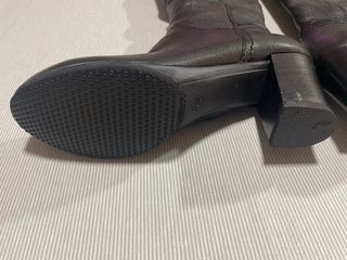 Botas altas Geox piel negras