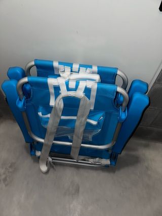 Sillas con Sombrillas protección UAV plegable