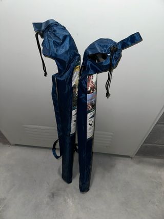 Sillas con Sombrillas protección UAV plegable