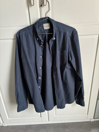 Camisa Scalpers azul talla 39