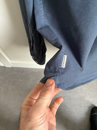 Camisa Scalpers azul talla 39