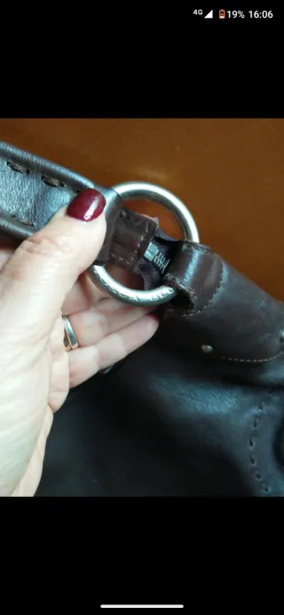 Borsa Tosca Blu donna marrone