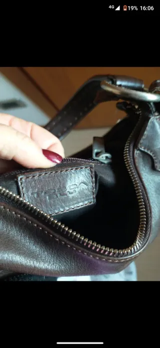 Borsa Tosca Blu donna marrone