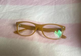 Gafas de pasta estilo wayfarer marrones