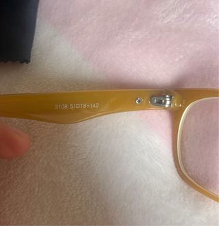 Gafas de pasta estilo wayfarer marrones