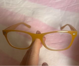 Gafas de pasta estilo wayfarer marrones