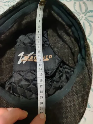 Gorra de lana hombre