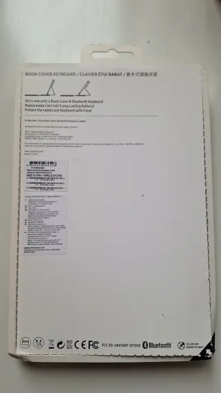 Teclado Samsung Galaxy Tab A7 Gris