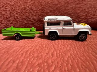 Land Rover Majorette con Remolque