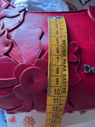 Bolso Desigual Rojo Flores