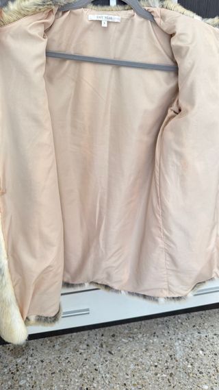 Abrigo pelo sintético Easy Wear Talla S