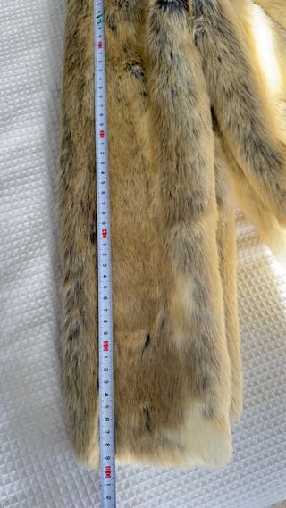 Abrigo pelo sintético Easy Wear Talla S